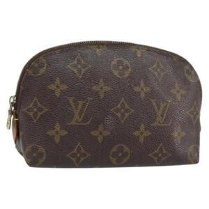 LOUIS VUITTON Monogram Pochette Cosmetic PM Pouch M43998 LV Auth 161471